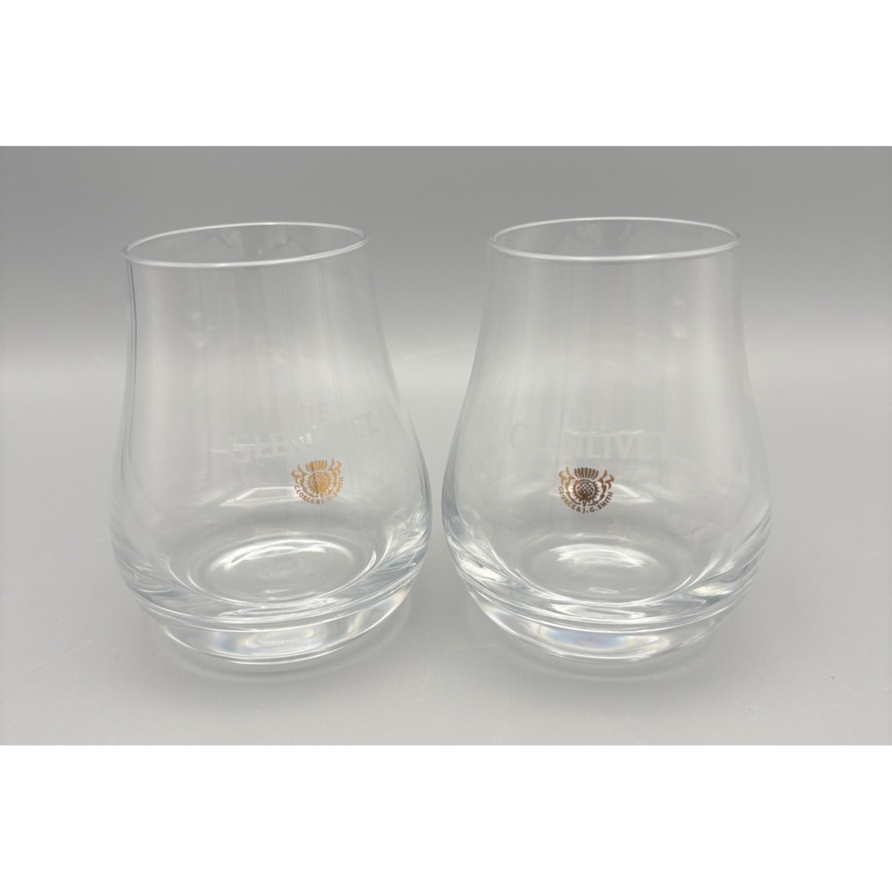 The Glenlivet Scotch Whiskey - Set of 2 Glasses Whiskey Bourbon Scotch‎